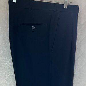 Slates Dockers Men’s Navy cuffed pants Wool/Poly blend W36/L32